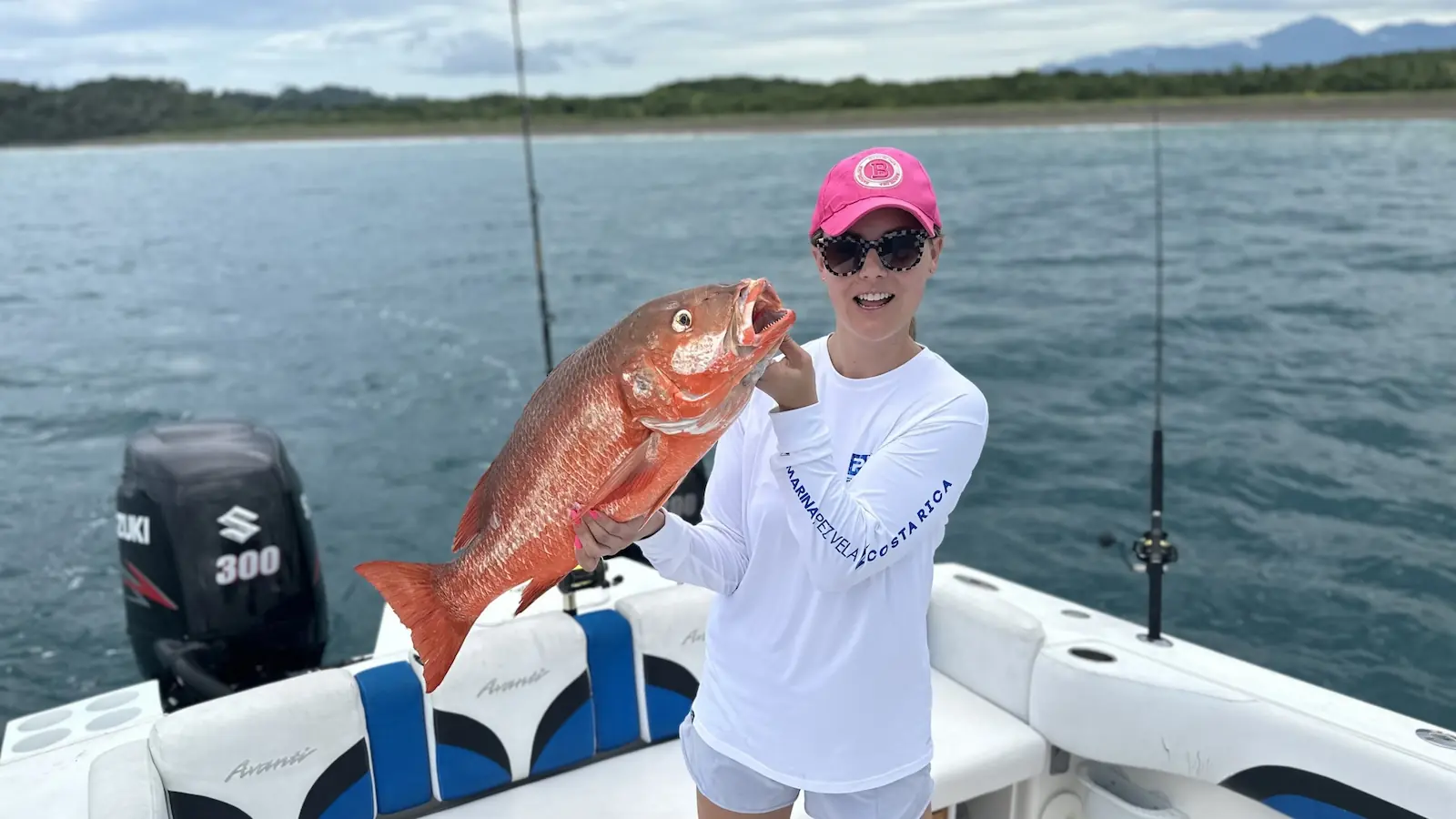 Fishing charter on green-season waters off Quepos, Costa Rica